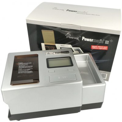 Powermatic III Plus elektrická plnička dutinek stříbrná – Zboží Dáma