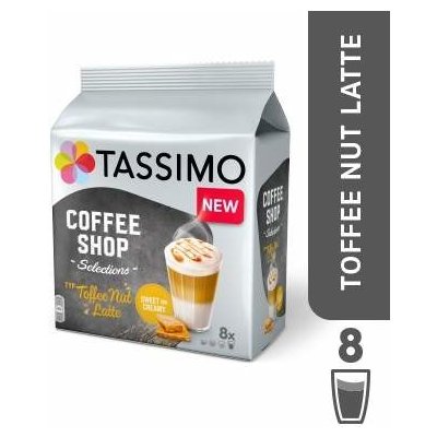Tassimo Coffee shop selection Toffee Nut Latte 8 ks