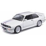 Bburago Plus BMW 3 Series M3 1988 White 1:24 – Zboží Dáma