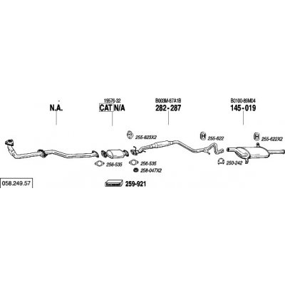 Bosal BS 282-287 – Hledejceny.cz
