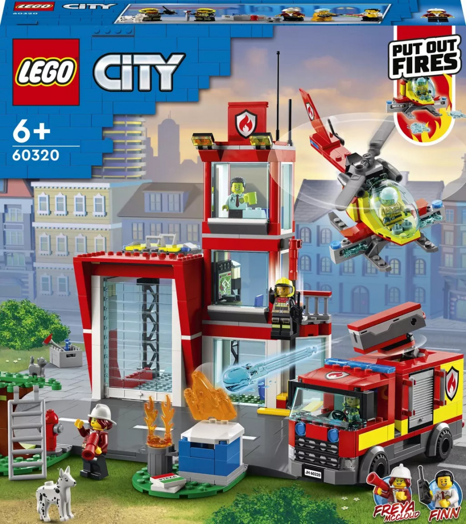 LEGO® City 60215 Hasičská stanice od 1 099 Kč - Heureka.cz