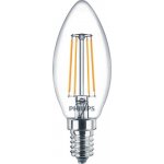 Philips LED žárovka E14 Classic Filament B35 4,3W 40W teplá bílá 2700K , svíčka – Hledejceny.cz