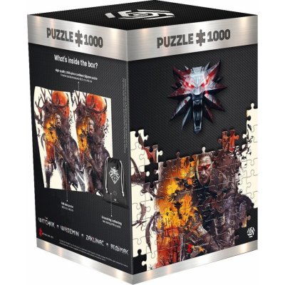 GoodLoot Witcher 3 Monsters 1000 dílků – Zboží Mobilmania