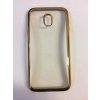 Pouzdro a kryt na mobilní telefon Pouzdro Electro Jelly Case Samsung Galaxy J3 2017 zlaté