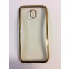 Pouzdro a kryt na mobilní telefon Samsung Pouzdro Electro Jelly Case Samsung Galaxy J3 2017 zlaté