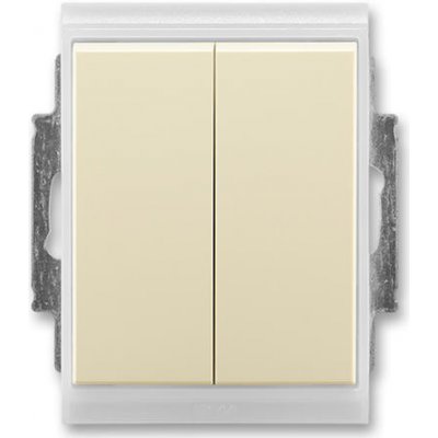 ABB 3558E-A05940 21 sériový řazení 5 IP44 slonová kost/led. bílá – Hledejceny.cz