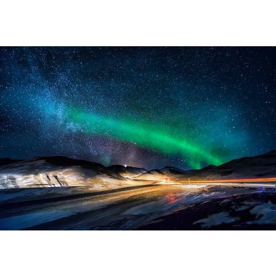 Plakát, Obraz - Aurora Borealis, Iceland, Arctic-Images, 40 × 26.7 cm – Sleviste.cz