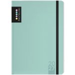 Pastelini A6 týdenní 2027 zelená – Hledejceny.cz
