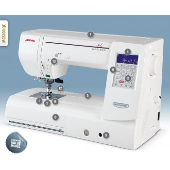 Janome MC 8200 QC