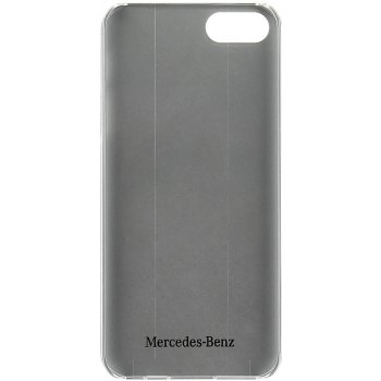 Pouzdro MEHCPSECUSNA Mercedes Hard Case Wave III Aluminium modré iPhone 5S/SE