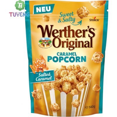 Storck Werther's Original Salted Caramel Popcorn 140 g – Hledejceny.cz
