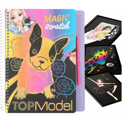 Top Model Kreatívna sada Magic Scratch Book – Hledejceny.cz