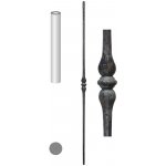 Kovoinox Tyč kruhová ø 14 mm, zdobená 1050 x 35 mm – Hledejceny.cz