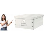 Leitz Click & Store velká archivační krabice pro dokumenty bílá A3 – Sleviste.cz