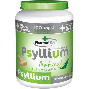 Psyllium Natural kapslí 125
