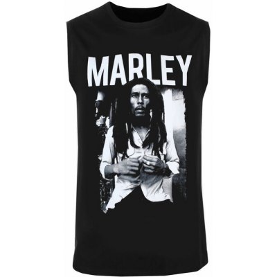 Rock Off tílko Bob Marley Marley B&W černá – Zboží Mobilmania