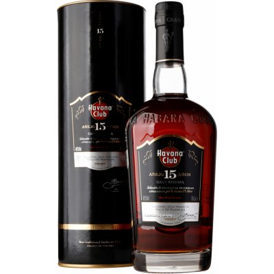 Havana Club Gran Reserva 15y 40% 0,7 l (kazeta) – Zbozi.Blesk.cz