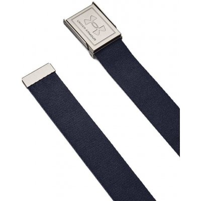 Under Armour pánský opasek M's Webbing belt pitch gray OSFM