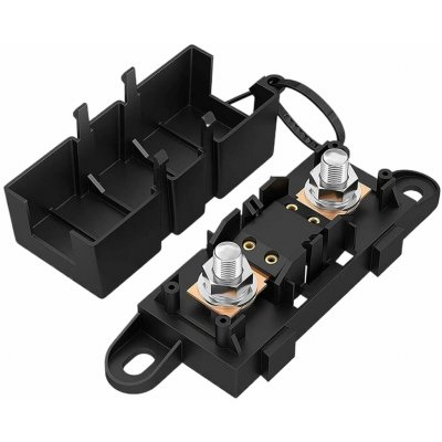 DaierTek ANL MEGA držák pojistky s pojistkou 250A – plochý typ | 12 / 24 V | auto / loď – Hledejceny.cz