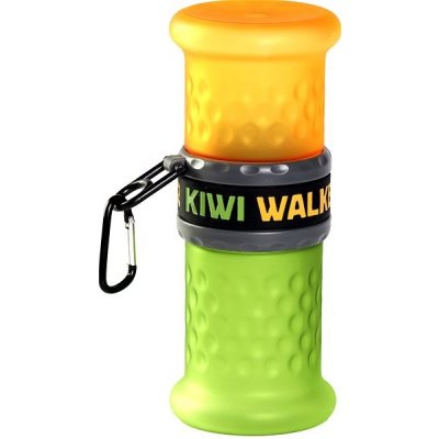 Kiwi Walker Cestovní láhev 2in1, oranžovo zelená, 0,75 + 0,5 l
