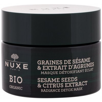 Nuxe Bio Organic Sesame Seeds & Citrus Extract Radiance Detox Mask 50 ml – Hledejceny.cz