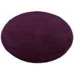 ROUTNER COTTON Tmavě fialová Kruh průměr 90 cm – Sleviste.cz
