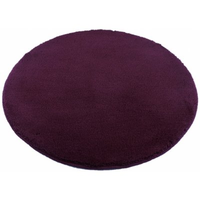 ROUTNER COTTON Tmavě fialová Kruh průměr 90 cm – Sleviste.cz