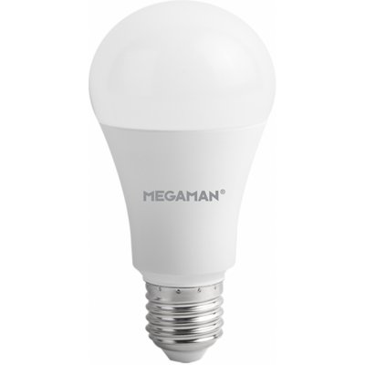 MEGAMAN LED bulb A60 15.5W/120W E27 3000K 1900lm NonDim 15Y opal LG268155-OPv00/830 – Hledejceny.cz
