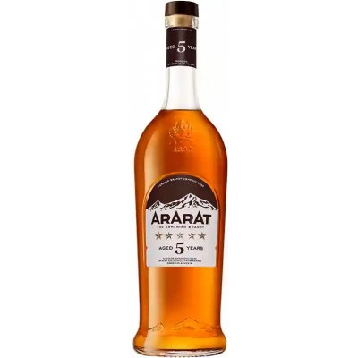 Brandy Ararat 5YO 40 % 0,7 l (holá láhev) – Zboží Dáma
