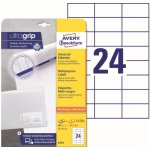 Avery Zweckform 6173 Samolepící etikety 70x37mm 720 ks bílá – Zboží Dáma