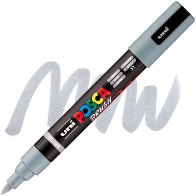 Uni Posca 5BR šedá 37 – Zboží Mobilmania