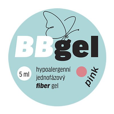 BIO nails BB Fiber PINK jednofázový hypoalergenní gel 5 ml