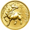 The Perth Mint zlatá mince Gold Lunární Série III Rok Buvola 1 oz