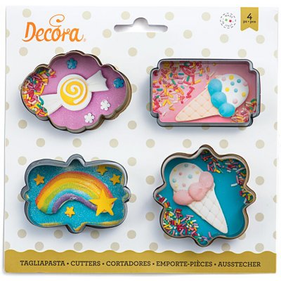 Decora Decora Mini vyřezávací rámů 4 ks – Hledejceny.cz