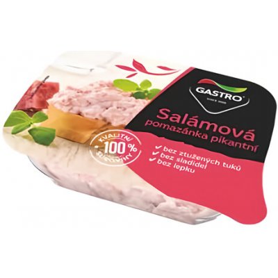 Gastro Pomazánka salámová pikant chlaz. 3x120g 360g – Sleviste.cz