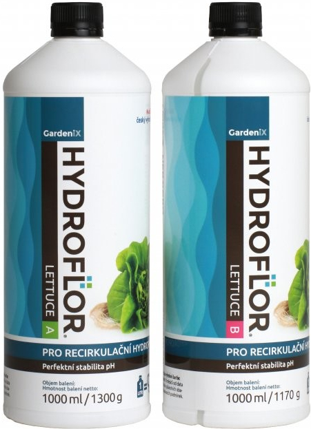 GardeniX Hydroflor Lettuce A+B 1 l