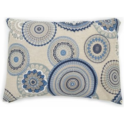 Gadeo Špaldový polštář Modrá mandala hřejivý/chladivý motiv mandaly 38 x 28 cm – Zboží Dáma