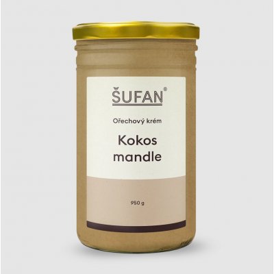 Šufan kokosovo mandlové máslo 0,95 kg – Zboží Dáma