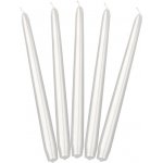 Svíčka kónická 24cm perlová 10ks – Zboží Dáma