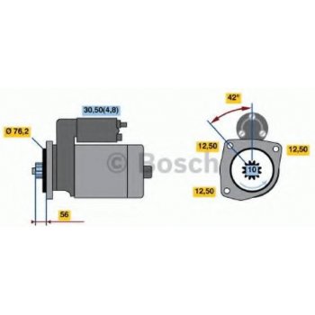 BOSCH Startér BO 0986020240