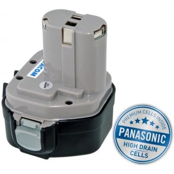 AVACOM ATMA-12Mh-30H MAKITA 1234 Ni-MH 12V 3000mAh, články PANASONIC - neoriginální