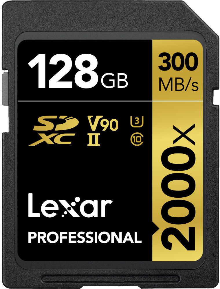 Lexar SDXC 128 GB UHS-II LSD128CRBEU2000R