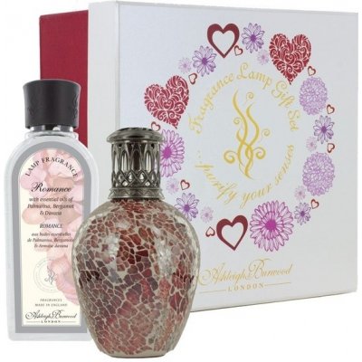 Ashleigh & Burwood Malá katalytická lampa ROSE QUARTZ s vonnou esencí ROMANCE - dárkové balení – Hledejceny.cz