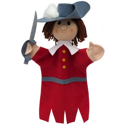 Moravská Ústředna Brno maňásek mušketýr 31 cm – Zboží Dáma