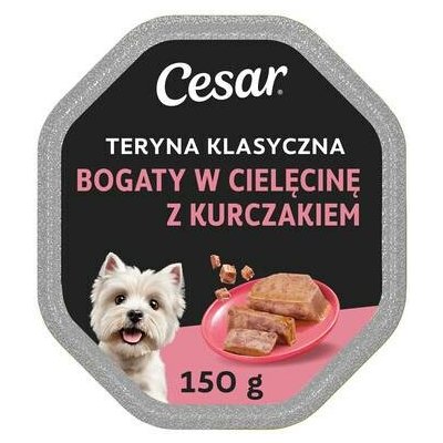 Cesar s telecím a drůbežím masem 150 g – Hledejceny.cz
