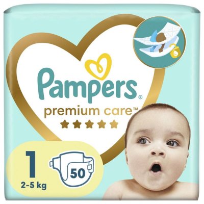 Pampers Premium Care 1 50 ks – Hledejceny.cz