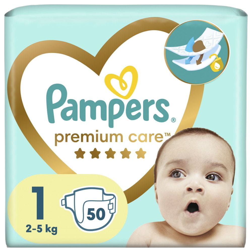 Pampers Premium Care 1 50 ks