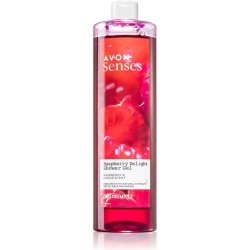 Avon Senses Raspberry Delight pečující sprchový gel 500 ml