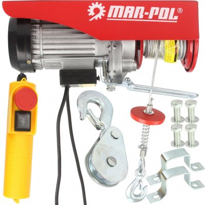 Elektrický lanový naviják 400/800 230V MAR-POL M80791 – Zboží Mobilmania