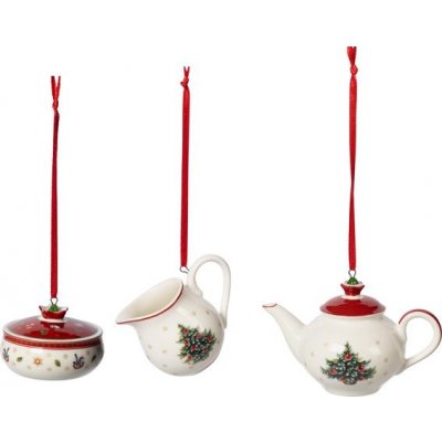 Villeroy & Boch Toy´s Delight Decoration vánoční závěsná dekorace kávový servis 3 ks 14-8659-6668 – Zboží Dáma